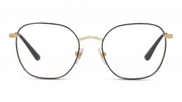 Vogue 0VO4178 280 Metall Panto Schwarz/Goldfarben Brille online; Brillengestell; Brillenfassung; Glasses; auch als Gleitsichtbrille
