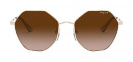 Vogue 0VO4180S 848/13 Metall Irregular Goldfarben/Goldfarben Sonnenbrille mit Sehstärke, verglasbar; Sunglasses; auch als Gleitsichtbrille