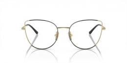 Vogue 0VO4298T 5195 Metall Schmetterling / Cat-Eye Schwarz/Goldfarben Brille online; Brillengestell; Brillenfassung; Glasses; auch als Gleitsichtbrille