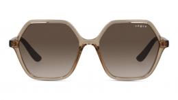 Vogue 0VO5361S 282613 Kunststoff Irregular Transparent/Transparent Sonnenbrille mit Sehstärke, verglasbar; Sunglasses; auch als Gleitsichtbrille; Black Friday