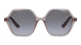 Vogue 0VO5361S 28288H Kunststoff Irregular Transparent/Rosa Sonnenbrille mit Sehstärke, verglasbar; Sunglasses; auch als Gleitsichtbrille