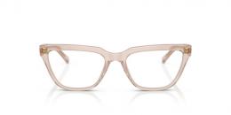 Vogue 0VO5443 3007 Kunststoff Rechteckig Transparent/Rosa Brille online; Brillengestell; Brillenfassung; Glasses; auch als Gleitsichtbrille