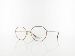 Vogue eyewear VO4094 997 52 top brown pale gold