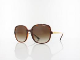 Vogue eyewear VO5405S 238613 57 top havana transparent brown / brown gradient